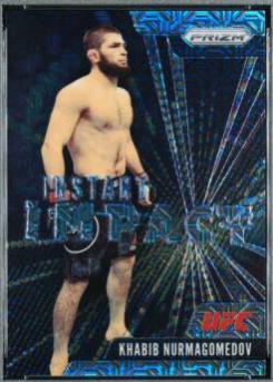 Khabib Nurmagomedov 2021 Panini Prizm UFC Instant Impact #2 Mojo