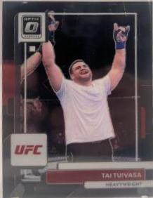 Tai Tuivasa 2023 Panini Donruss Optic UFC Base #47 Black Velocity