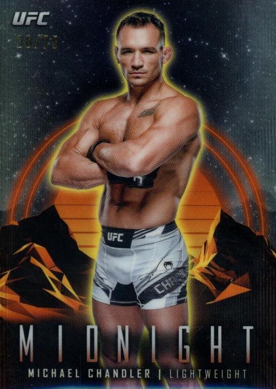 Michael Chandler 2024 Topps Midnight UFC Base #66 Dusk