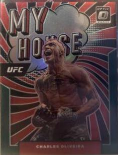 Charles Oliveira 2022 Panini Donruss Optic UFC My House #16 Green