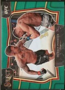 Dustin Poirier 2023 Panini Select UFC Octagonside #272 Green
