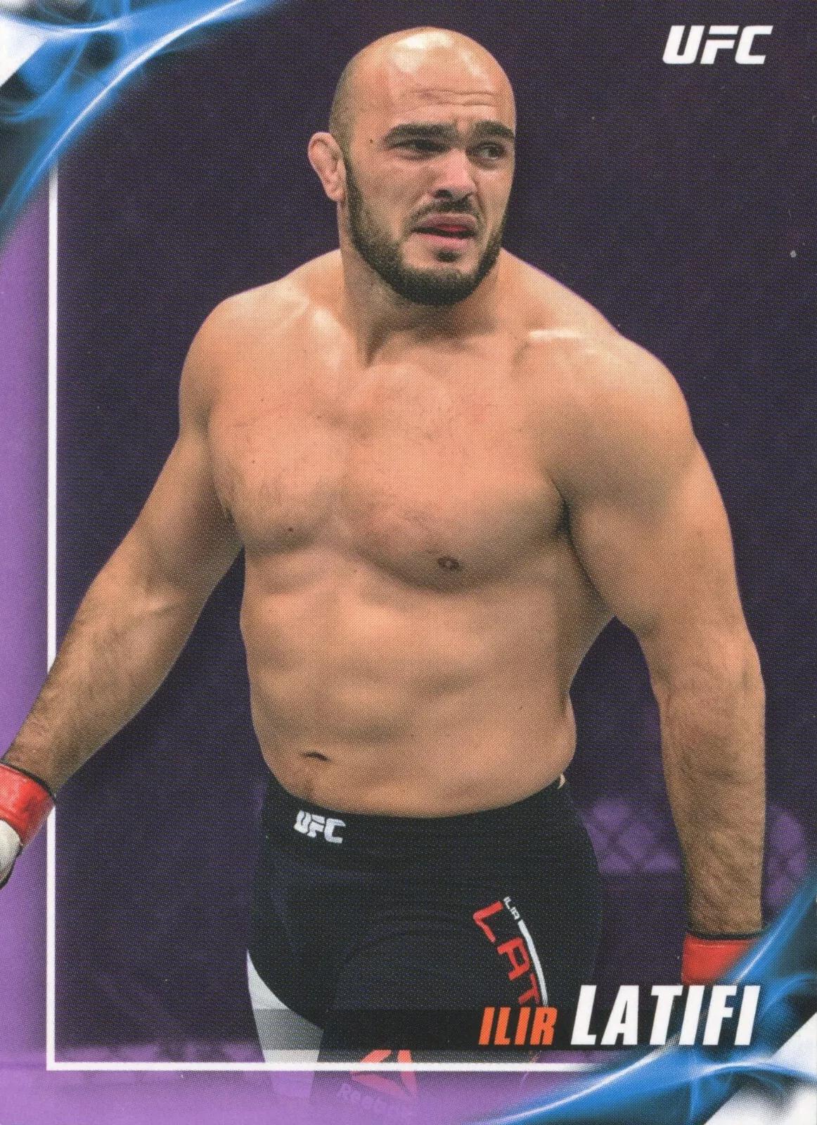 Ilir Latifi 2019 Topps UFC Knockout Base #83 Purple