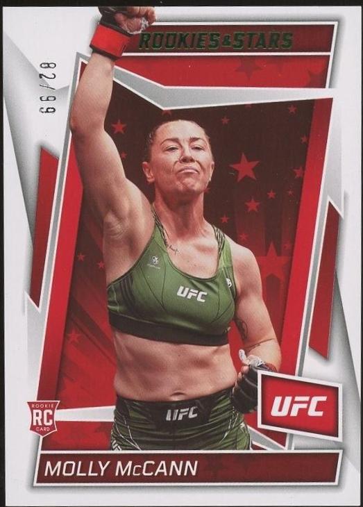 Molly McCann 2023 Panini Chronicles UFC Base Rookies and Stars #190 Green