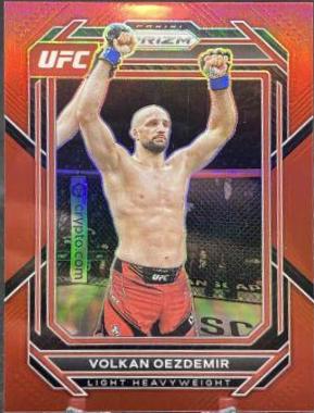 Volkan Oezdemir 2023 Panini Prizm UFC Base #178 Red