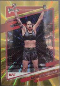 Amanda Nunes 2022 Panini Donruss UFC Base #63 Gold