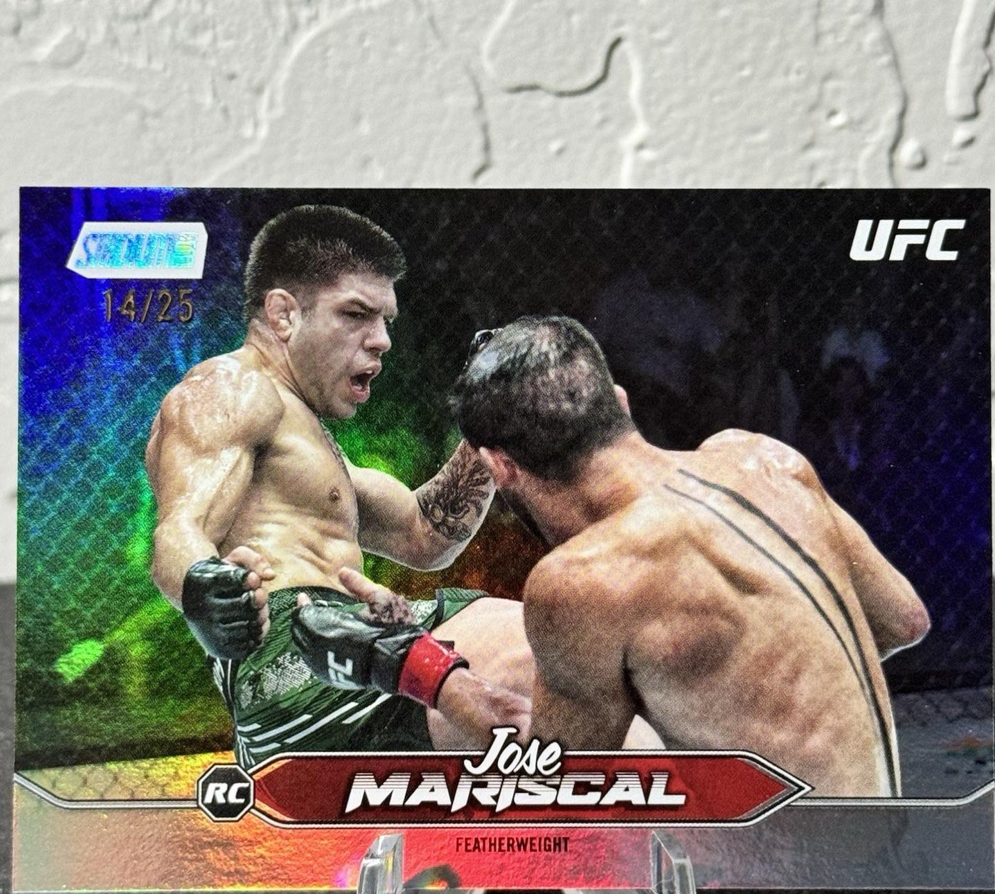 Jose Mariscal 2025 Topps Stadium Club UFC Base #193 Rainbow