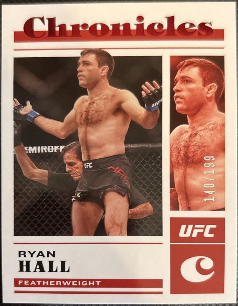 Ryan Hall 2023 Panini Chronicles UFC Base Chronicles #61 Red