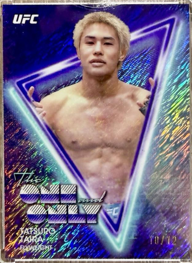 Tatsuro Taira 2025 Topps Midnight UFC The One and Only #OO-18 Midnight