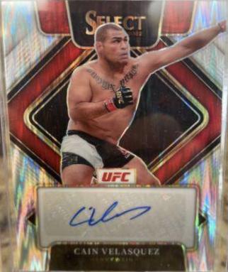 Cain Velasquez 2022 Panini Select UFC Signatures #23 Flash