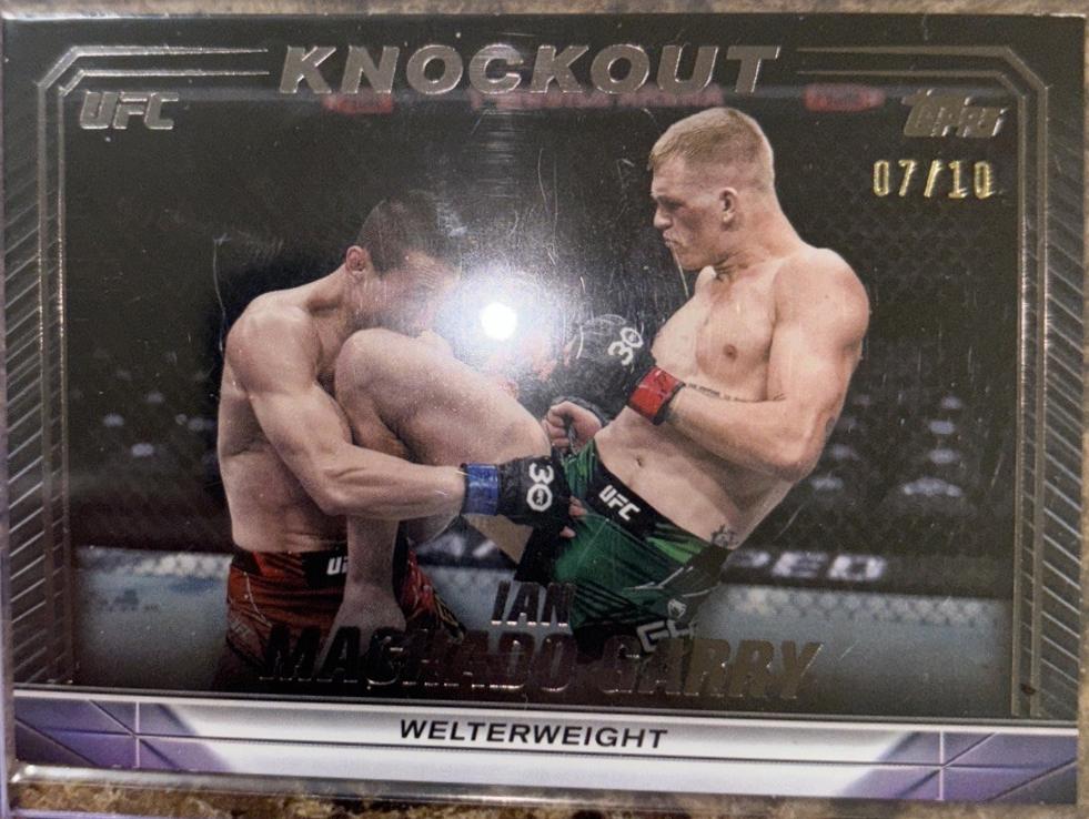 Ian Machado Garry 2024 Topps Knockout UFC Base #38 Black