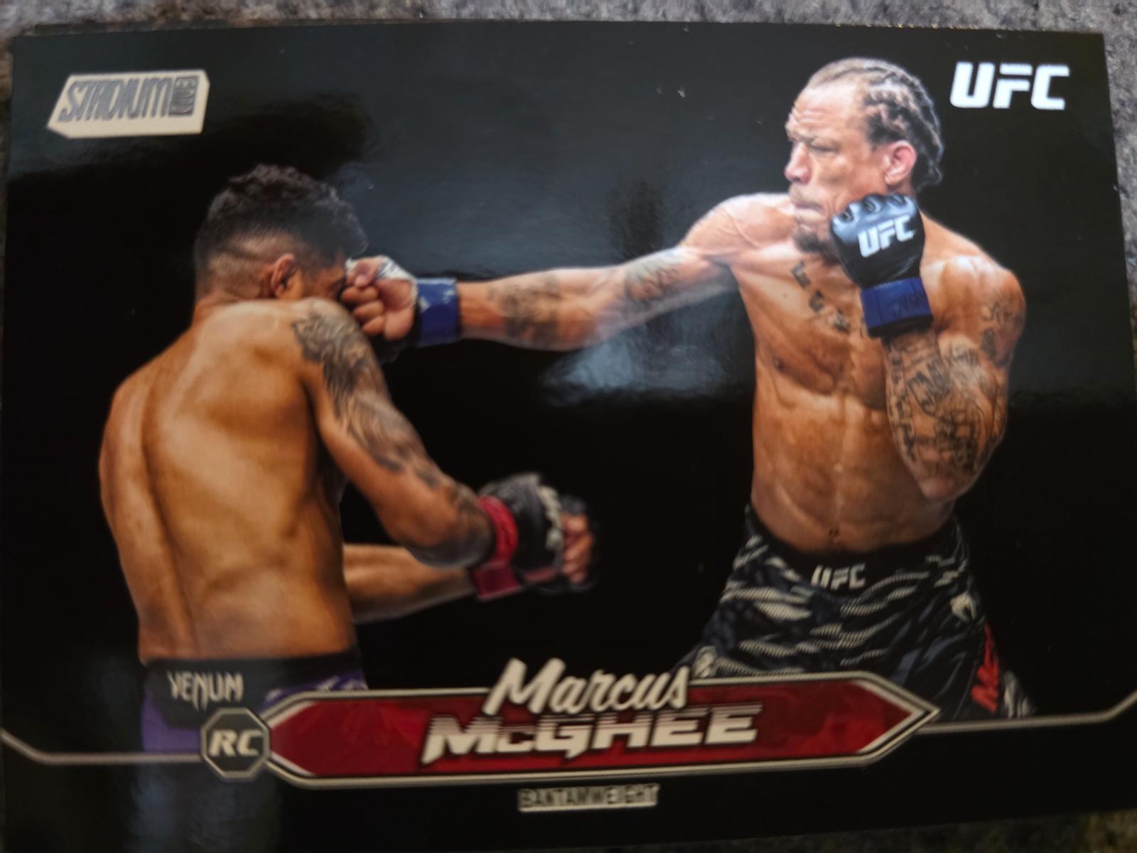 Marcus McGhee 2025 Topps Stadium Club UFC Base #99 Black