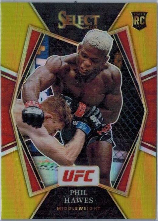 Phil Hawes 2022 Panini Select UFC Premier Level #180 Gold
