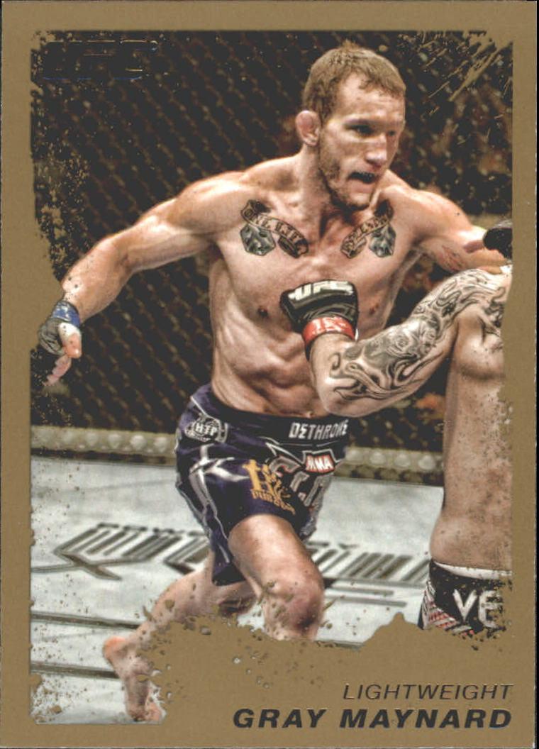 Gray Maynard 2011 Topps UFC Moment of Truth Base #46 Gold