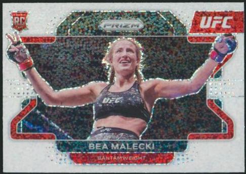 Bea Malecki 2022 Panini Prizm UFC Base #17 White Sparkle