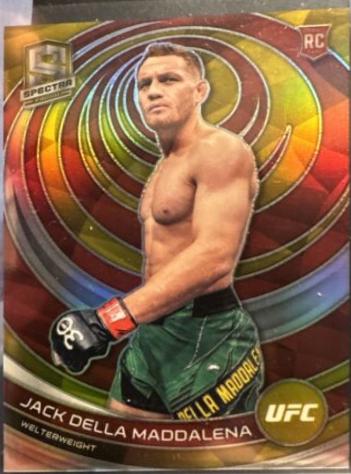 Jack Della Maddalena 2023 Panini Chronicles UFC Base Spectra #378 Gold