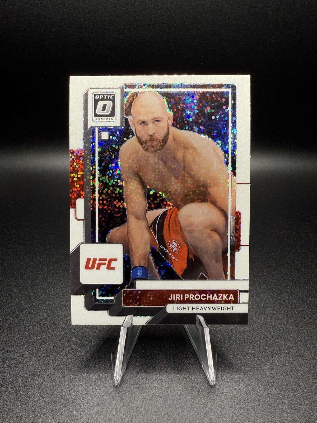 Jiri Prochazka 2023 Panini Donruss Optic UFC Base #45 White Sparkle