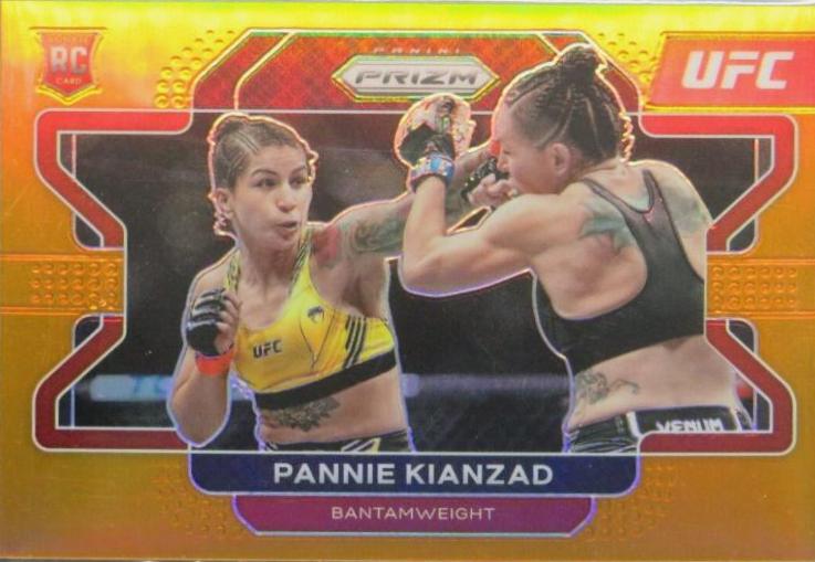 Pannie Kianzad 2022 Panini Prizm UFC Base #58 Orange
