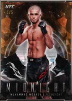 Muhammad Mokaev 2024 Topps Midnight UFC Base #70 Daybreak