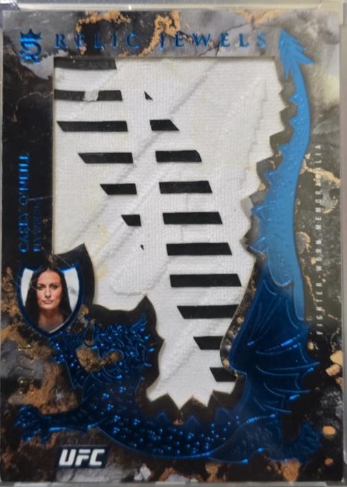 Casey O'Neill 2025 Topps Royalty UFC Relic Jewels #RJ-CO Blue