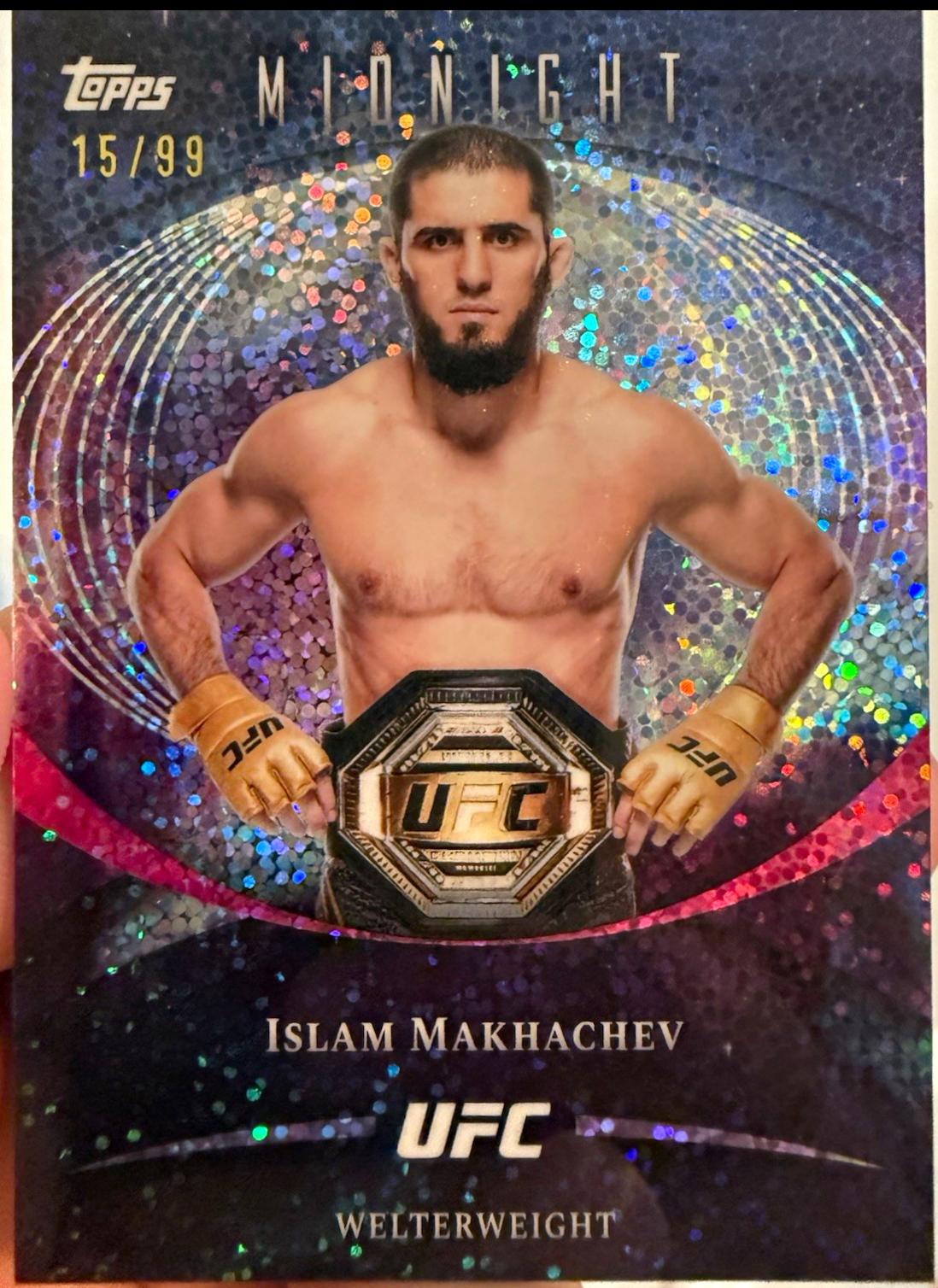 Islam Makhachev 2026 Topps Midnight UFC Base #88 Twilight