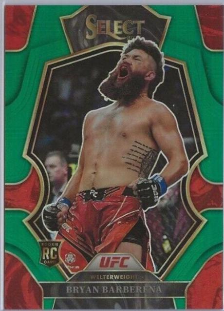 Bryan Barberena 2023 Panini Select UFC Premier Level #140 Green