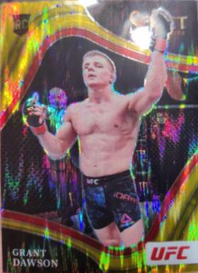 Grant Dawson 2022 Panini Select UFC Octagonside #252 Gold