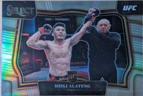 Heili Alateng 2023 Panini Select UFC Octagonside #202 Silver