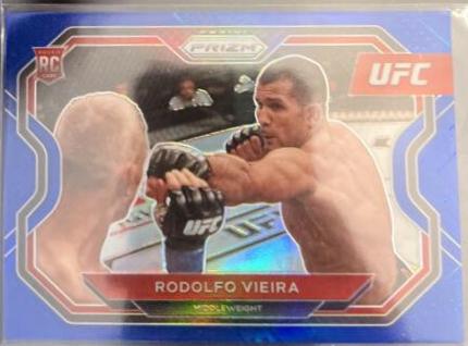 Rodolfo Vieira 2021 Panini Prizm UFC Base #107 Blue
