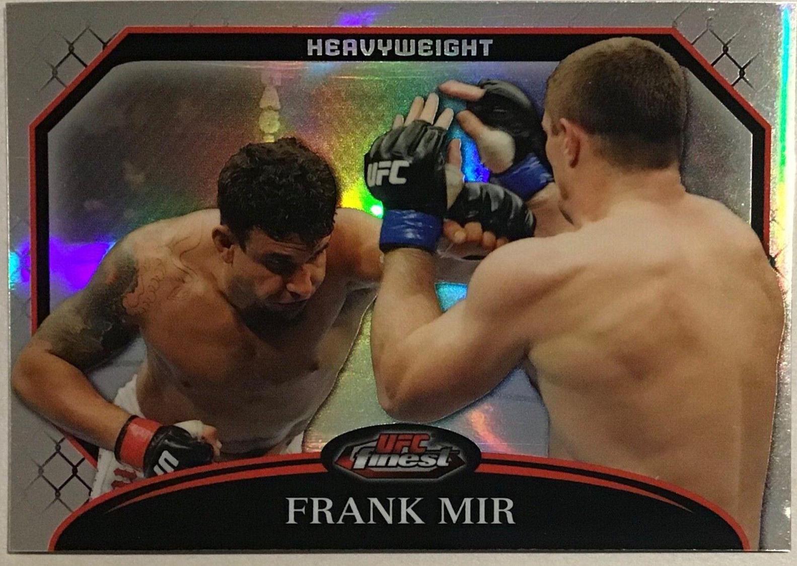 Frank Mir 2011 Topps Finest UFC Base #19 Refractor