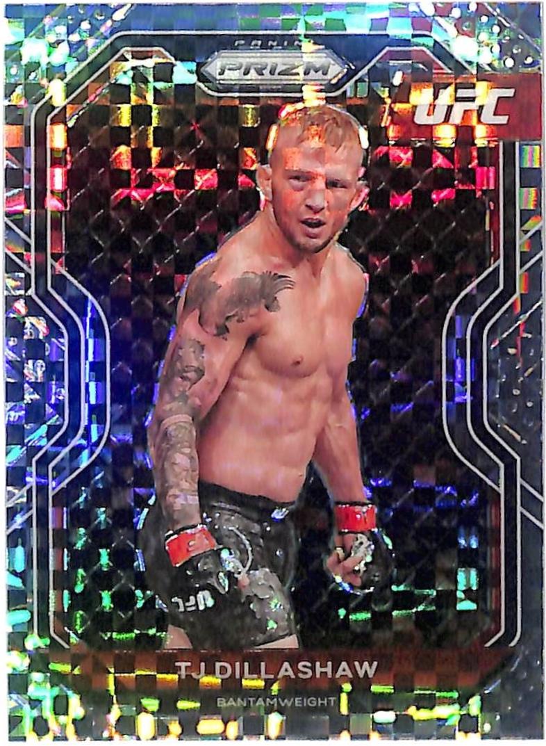 TJ Dillashaw 2021 Panini Prizm UFC Base #23 Lucky Envelopes