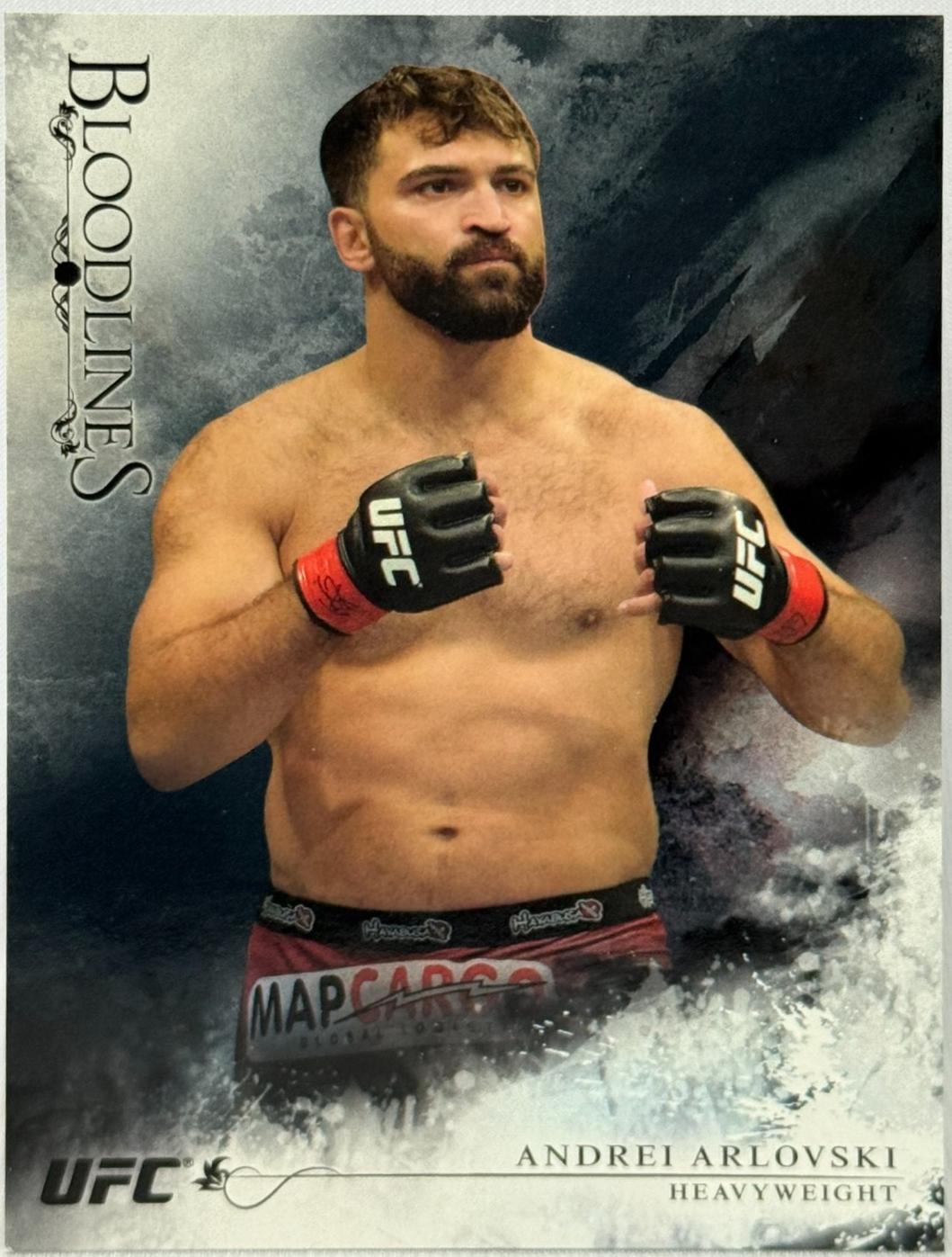 Andrei Arlovski 2014 Topps UFC Bloodlines Base #7 Black