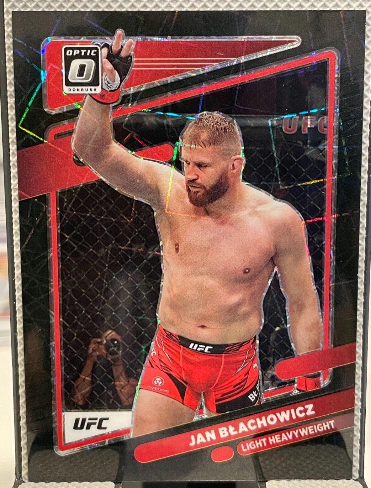 Jan Błachowicz 2022 Panini Donruss Optic UFC Base #76 Black Velocity