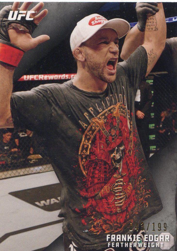 Frankie Edgar 2015 Topps UFC Knockout Base #81 Silver