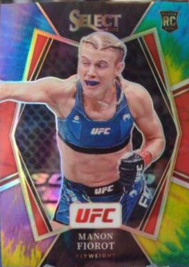 Manon Fiorot 2022 Panini Select UFC Concourse #69 Tie Dye
