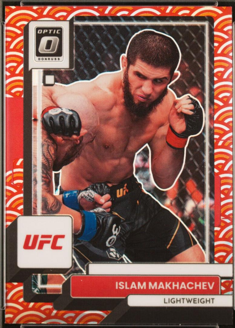 Islam Makhachev 2023 Panini Donruss Optic UFC Base #41 Photon