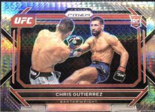 Chris Gutierrez 2023 Panini Prizm UFC Base #20 Hyper
