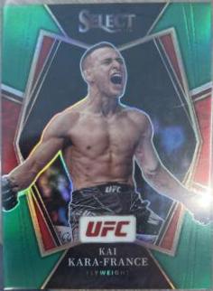 Kai Kara-France 2022 Panini Select UFC Premier Level #112 Green