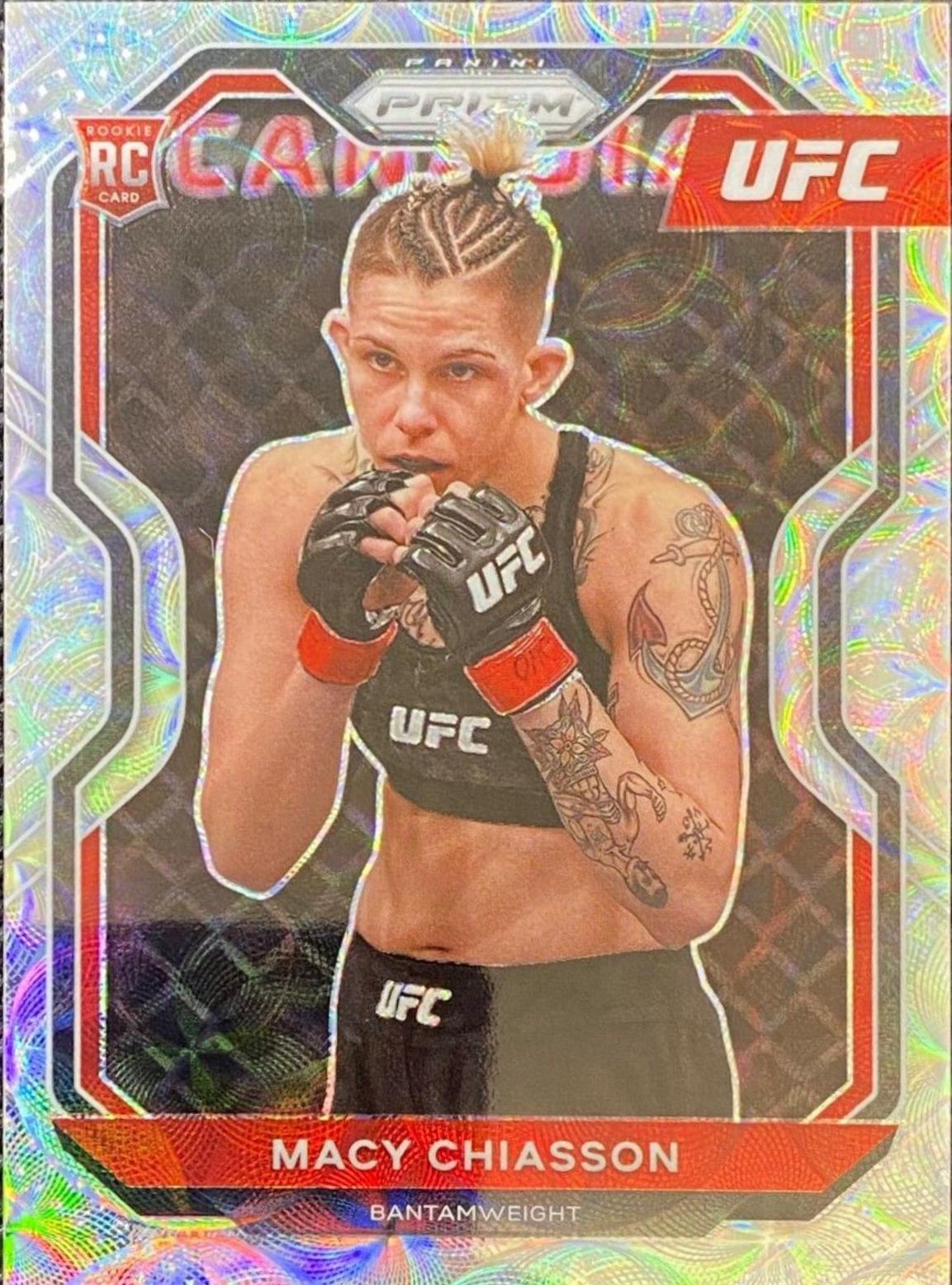 Macy Chiasson 2021 Panini Prizm UFC Base #37 Premium