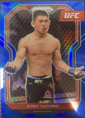 Song Yadong 2021 Panini Prizm UFC Base #97 Blue