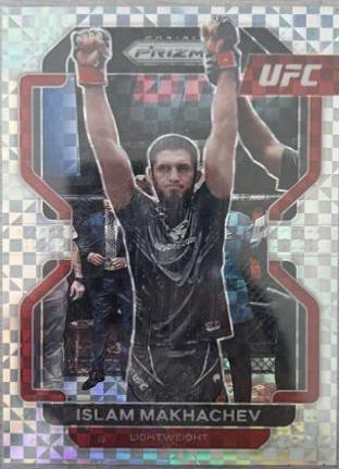 Islam Makhachev 2022 Panini Prizm UFC Base #125 Lucky Envelopes