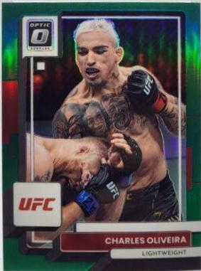 Charles Oliveira 2023 Panini Donruss Optic UFC Base #51 Green