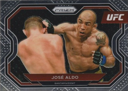 José Aldo 2021 Panini Prizm UFC Base #111 Black