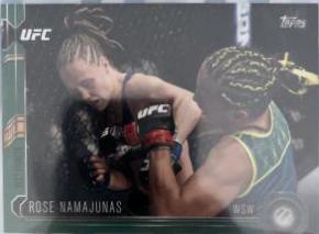 Rose Namajunas 2015 Topps UFC Chronicles Base #259 Green