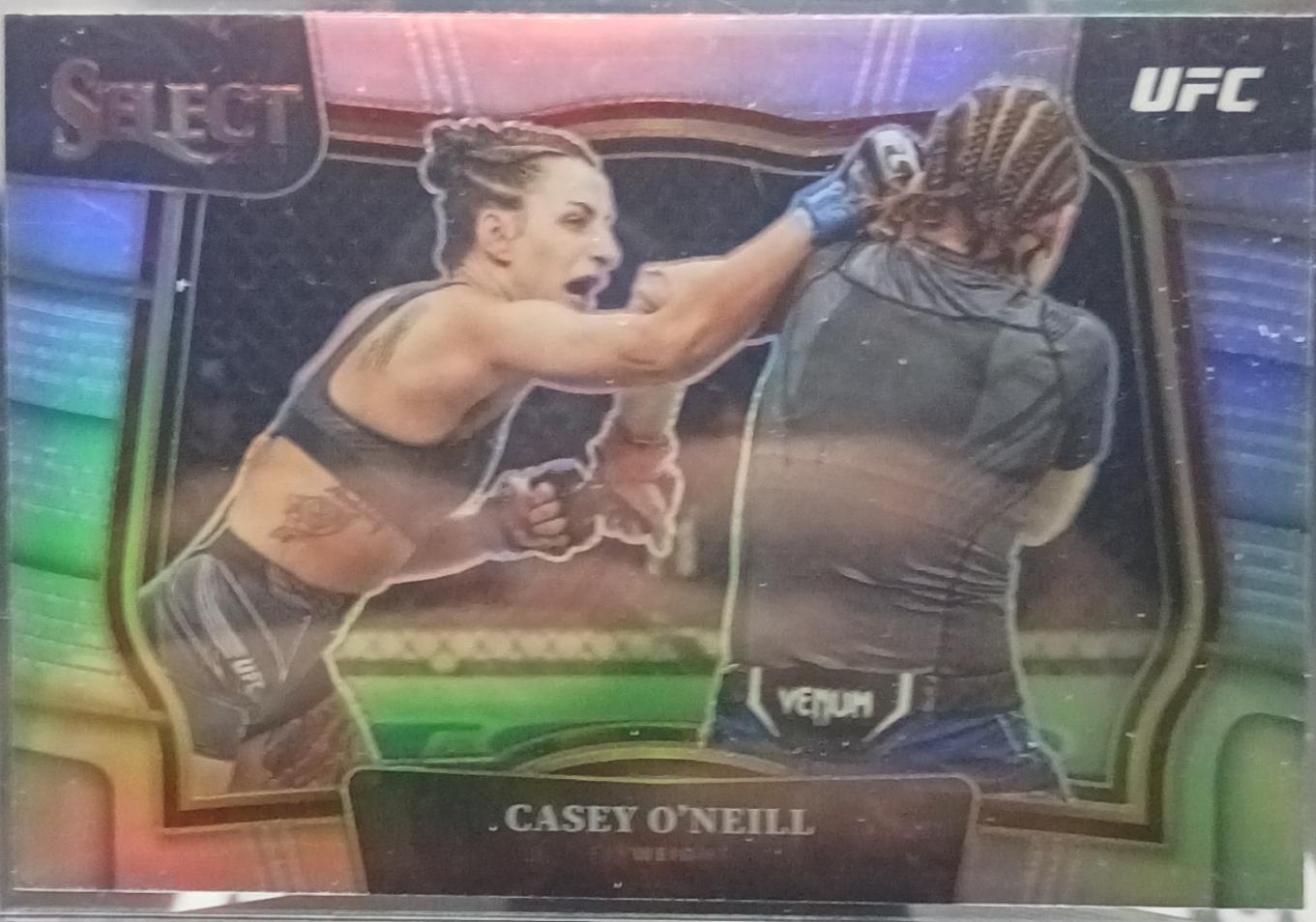 Casey O'Neill 2023 Panini Select UFC Octagonside #299 Silver