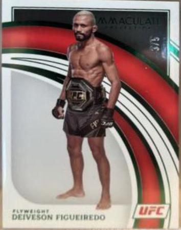 Deiveson Figueiredo 2022 Panini Immaculate UFC Base #4 Green