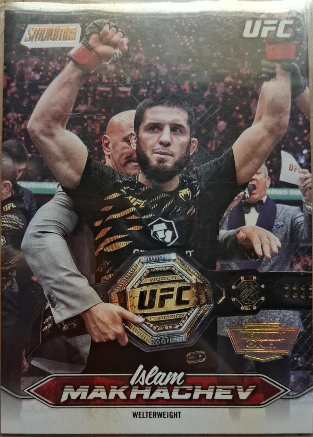 Islam Makhachev 2025 Topps Stadium Club UFC Base #1 Members Only