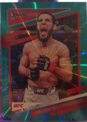 Islam Makhachev 2022 Panini Donruss UFC Base #1 Teal