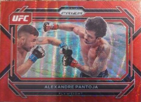 Alexandre Pantoja 2023 Panini Prizm UFC Base #46 Ruby Wave