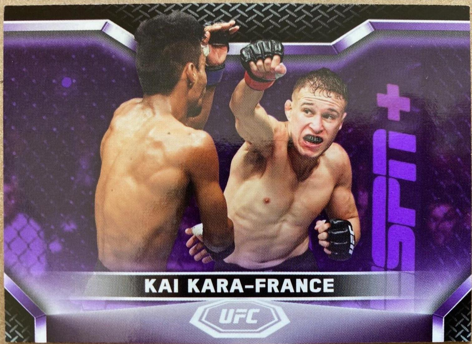 Kai Kara-France 2020 Topps UFC Knockout Base #70 Purple