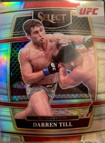 Darren Till 2022 Panini Select UFC Concourse #28 Silver
